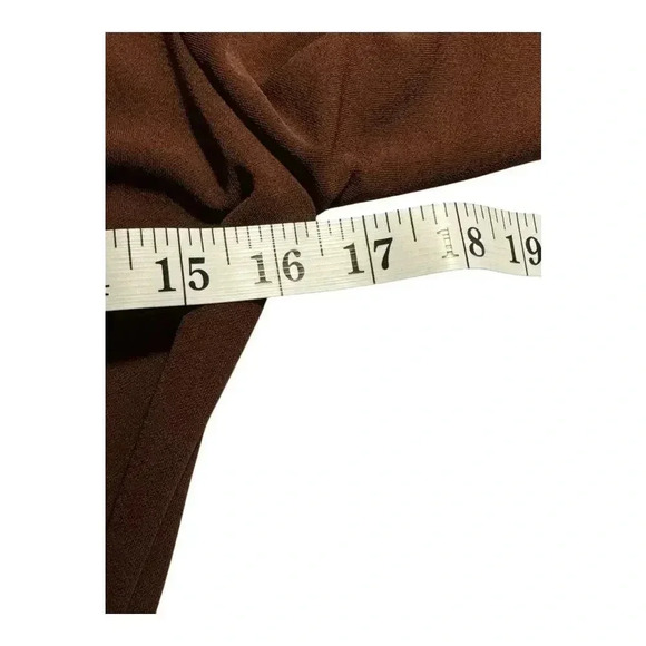 ZARA Women’s Small Brown Cutout Pleated Dress NWOT - Picture 6 of 8